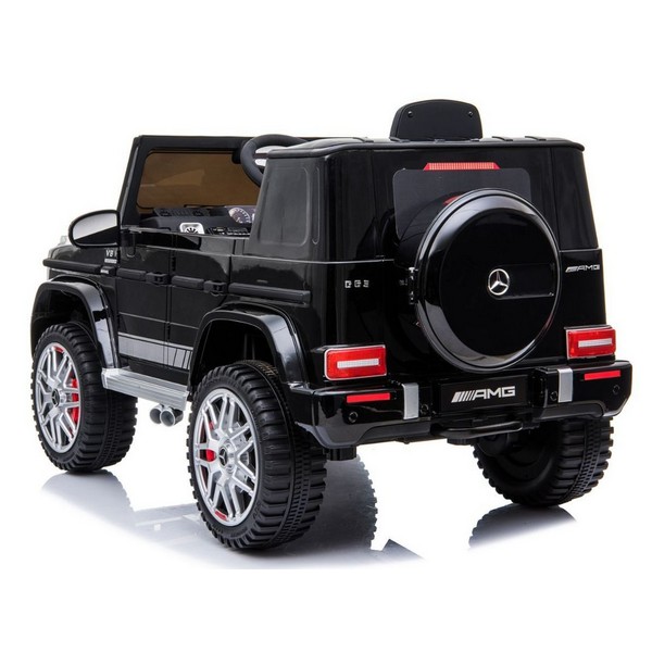 Продукт Акумулаторен джип Licensed Mercedes AMG G63, 12V с меки гуми и кожена седалка - 0 - BG Hlapeta